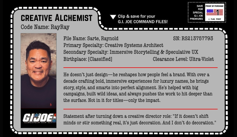 Juggling with danger is what I do.